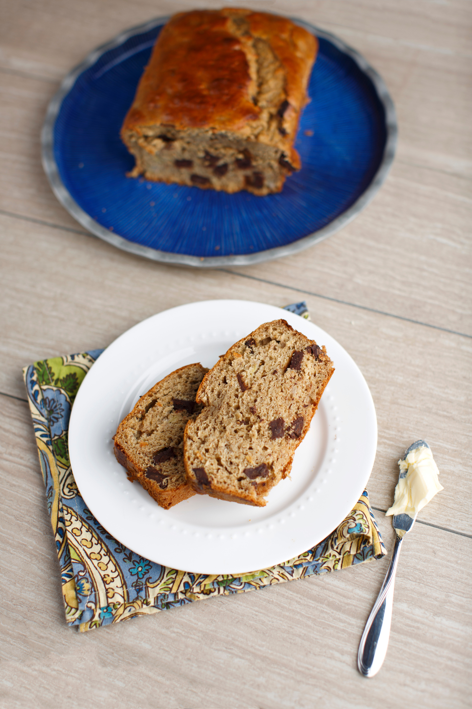 Healthy Almond Butter Banana Bread The Broadcasting Baker
