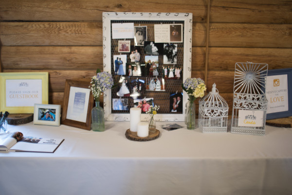 Details before the Brosher-Harrington wedding at Davis Lodge on Lake Bloomington Saturday, May 30, 2015, in Hudson, Ill. (Stephen Haas)