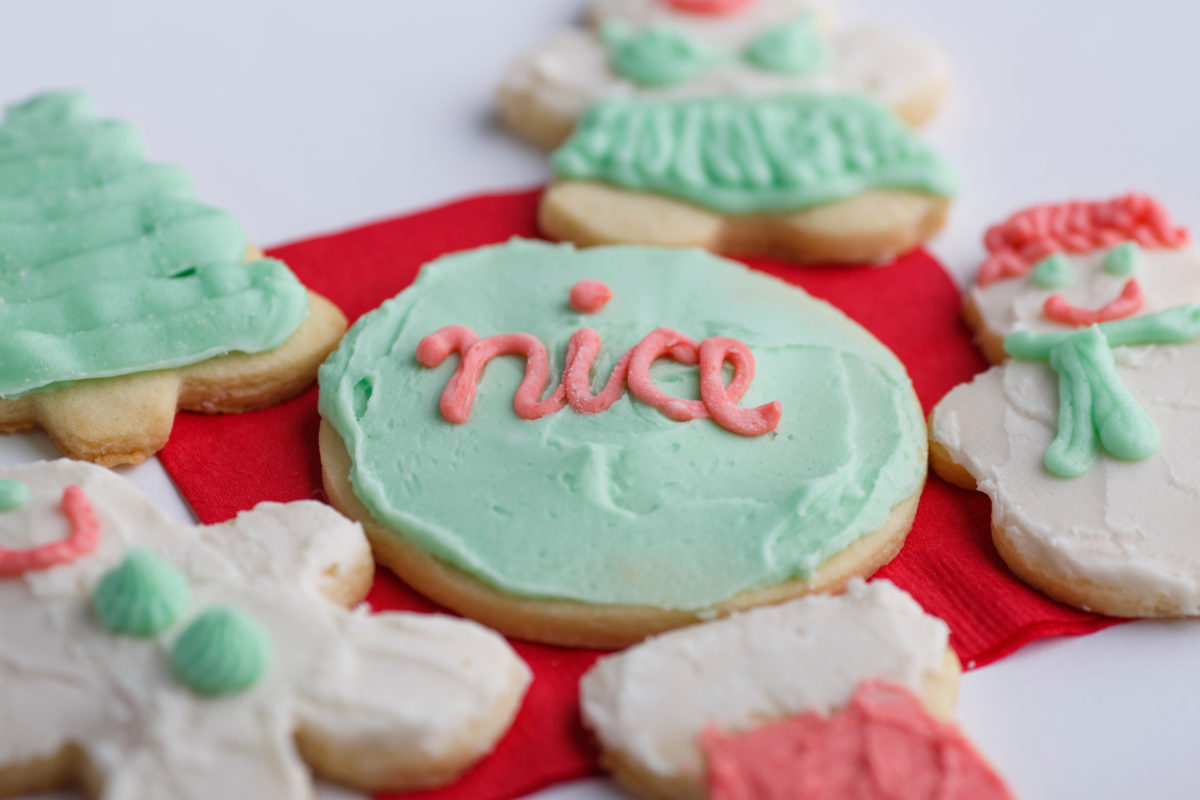 Almond CutOut Cookies with Buttercream Frosting The Broadcasting Baker