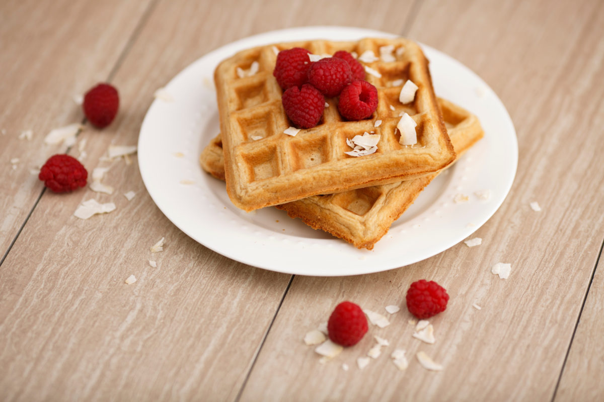 Healthy Whole Wheat Waffles The Broadcasting Baker