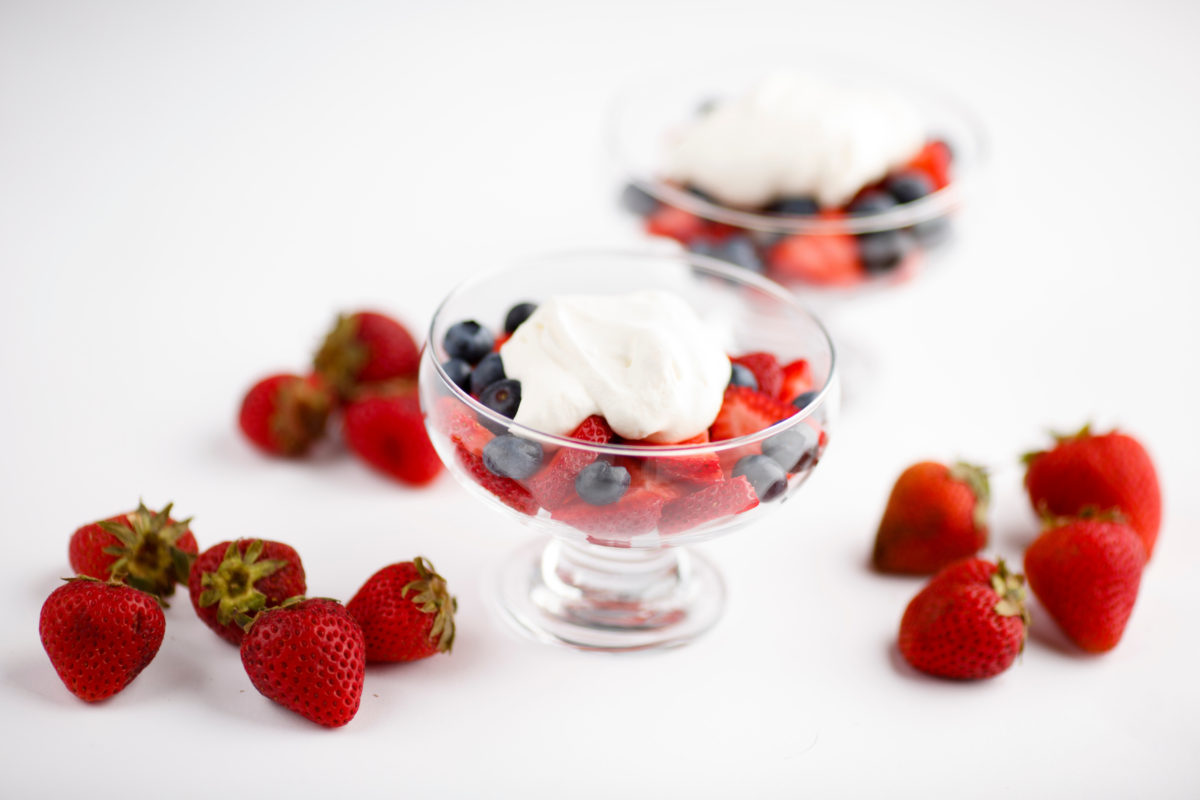 Summer Berries With Mascarpone Whipped Cream The Broadcasting Baker